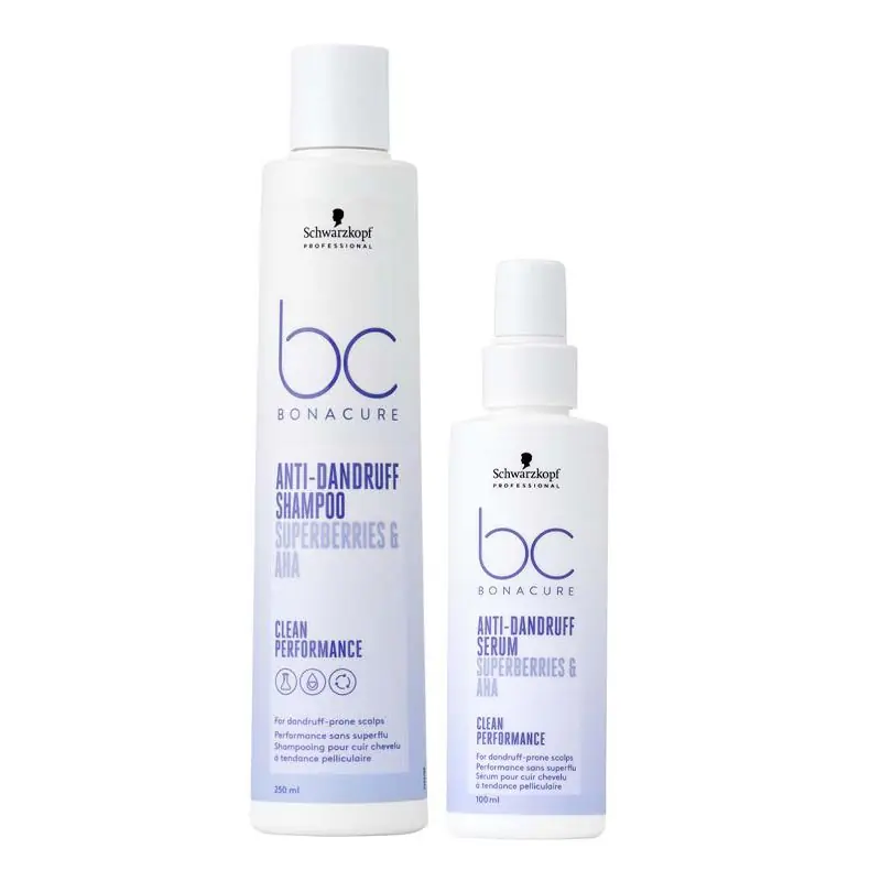 BC Bonacure Anti-Dandruff Shampoo 250ml & BC Bonacure Anti-Dandruff Hair Serum 100ml Duo
