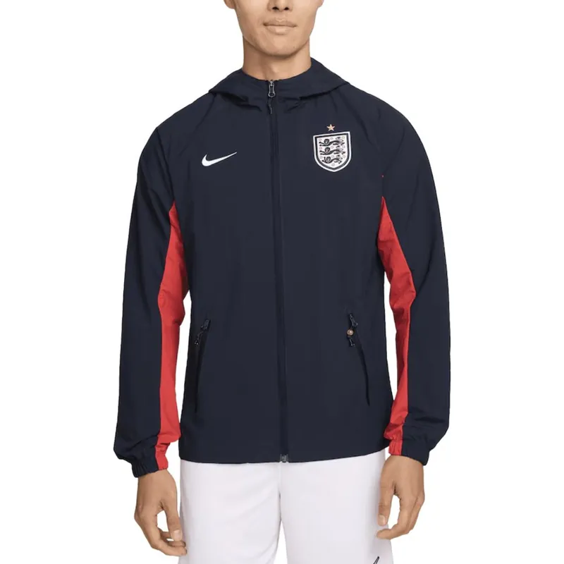 Mens 2026 2027 All Weather AWF Woven Jacket Obsidian - England