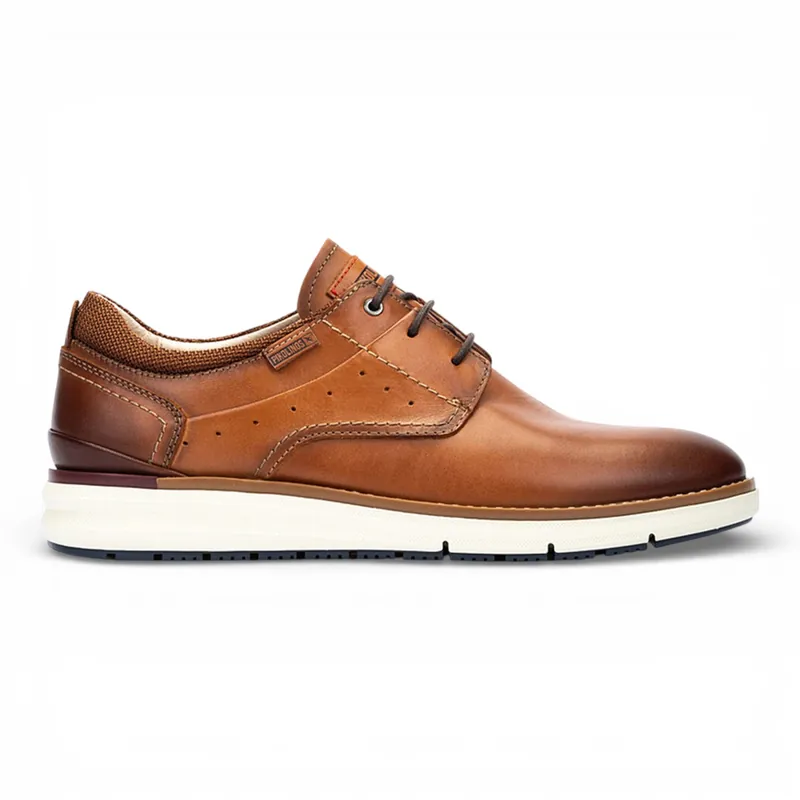Pikolinos Leather Lace-Up Sneaker Trainers Shoes - Manacor