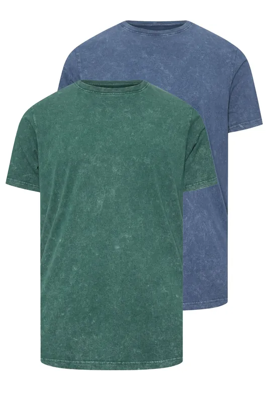 2 Pack Acid Wash T-Shirts