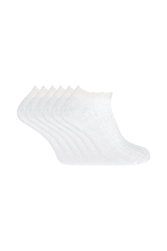 6 Pack Ankle Low Cut 100% Soft Cotton Socks - Sock Snob