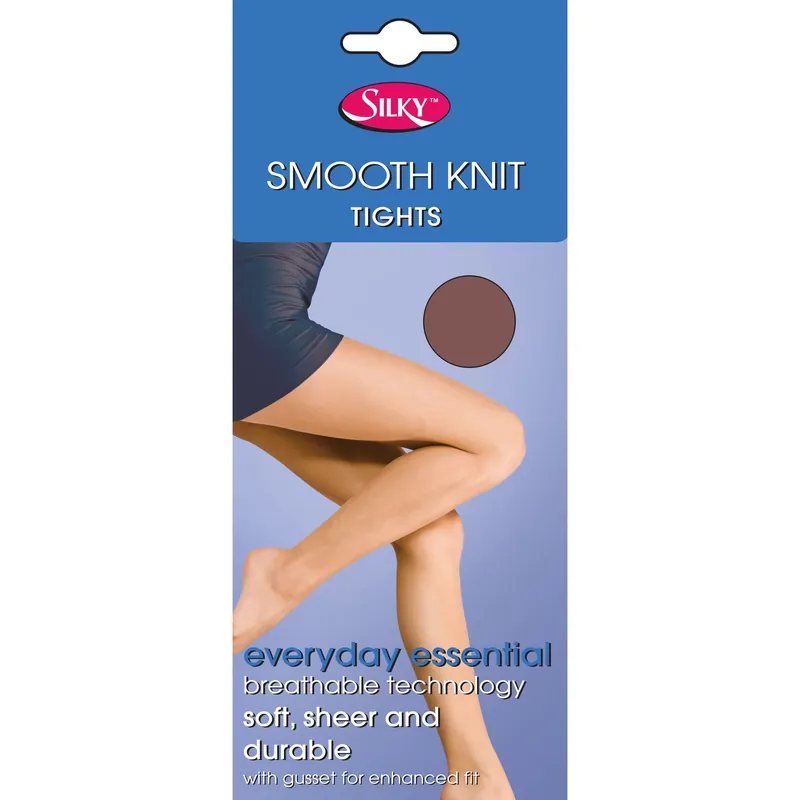 Smooth Knit Tights (1 Pairs) - Silky