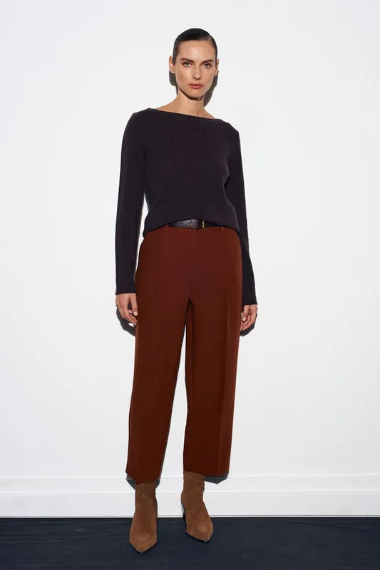 Women's Tailored Straight-leg Trousers