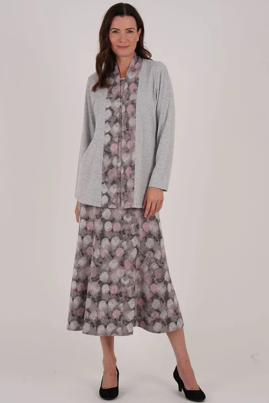 Blur Dot Skirt Regular Length - Tigi