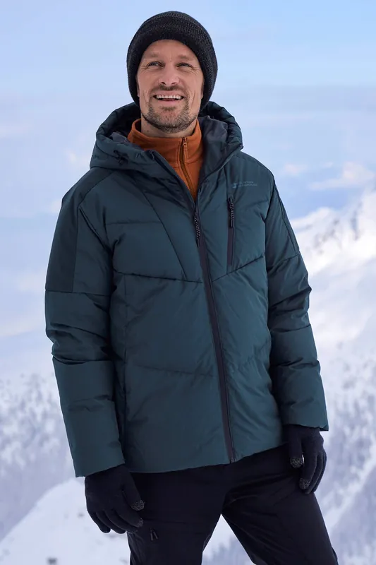 Oslo Extreme' Water Resistant Padded Down Filled Rip Stop Jacket - Mountain Warehouse