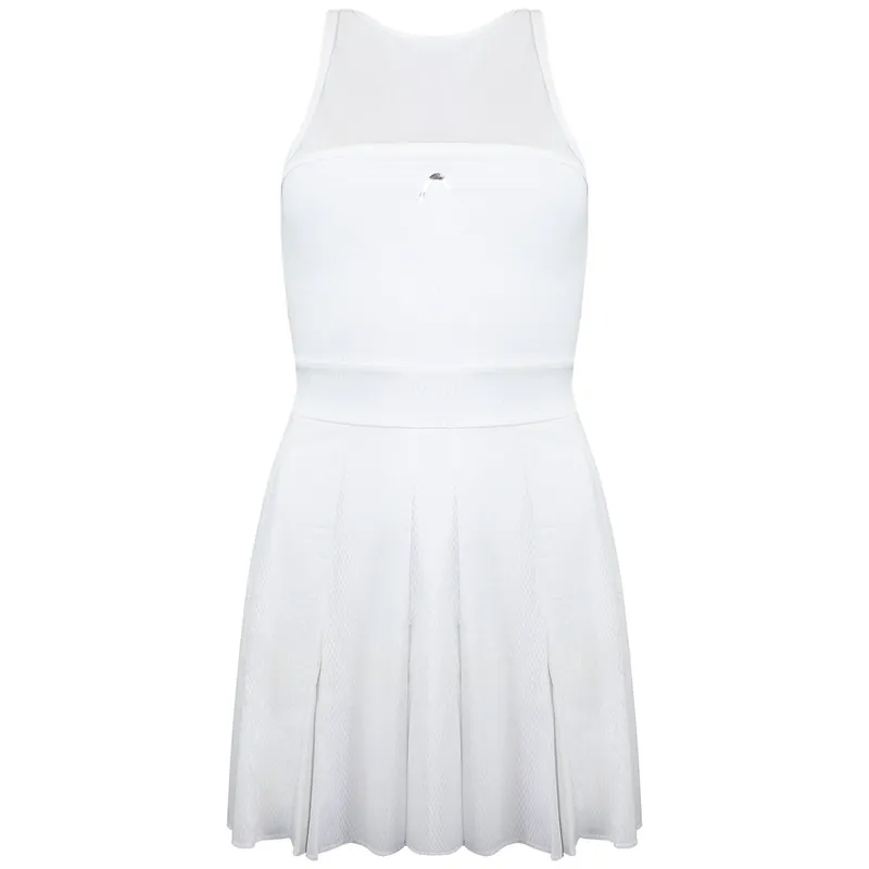 Boudica White Tennis Dress - Head