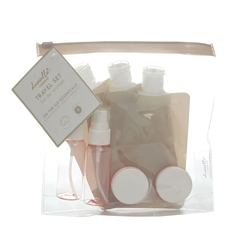 Travel Bottle / Pouch / Tub Set - Danielle Creations
