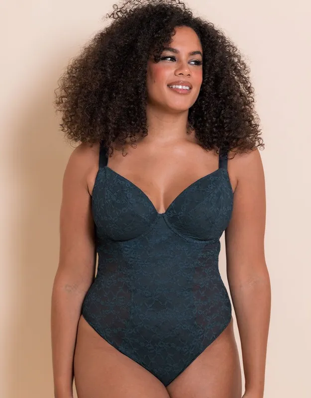 All Night Lace Plunge Body - Curvy Kate