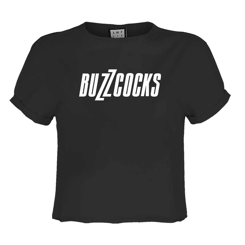Buzzcocks Logo Crop T-Shirt