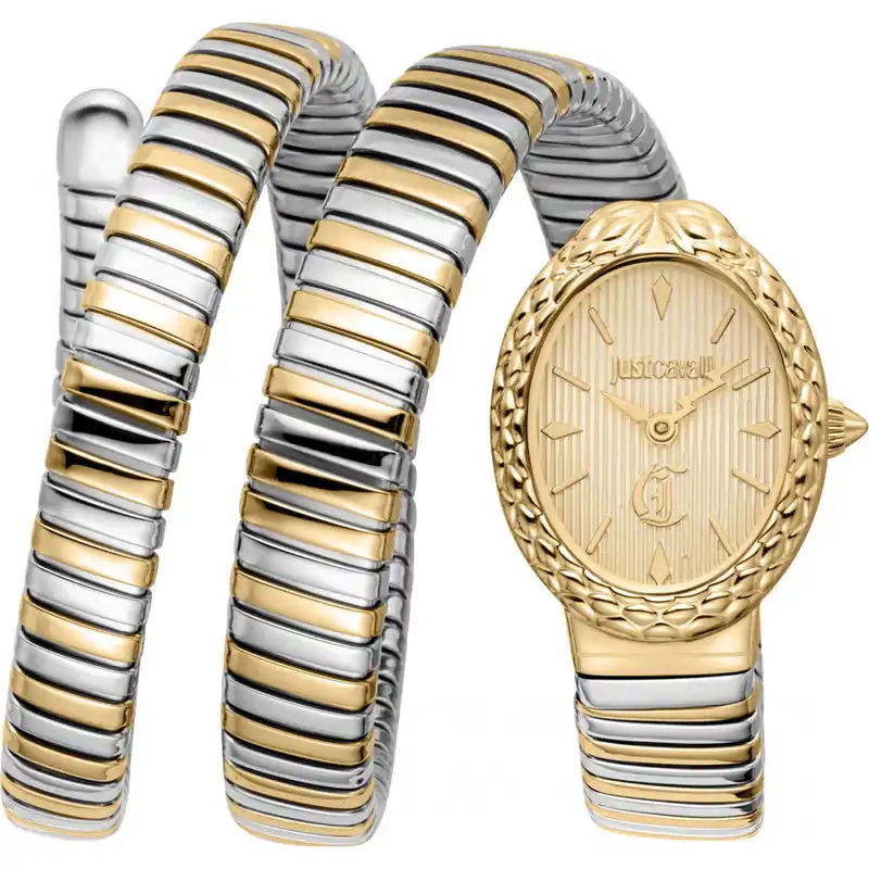 JC1L391M0045 Signature Snake 22mm Quartz Watch - Just Cavalli