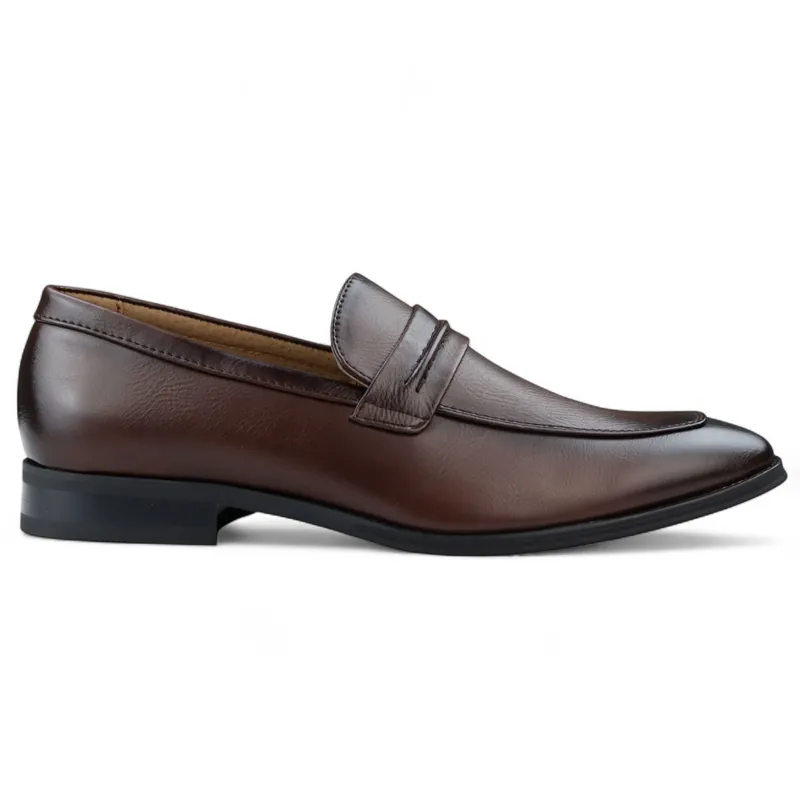 Slip-On Loafers Leather Lined Smart Shoes