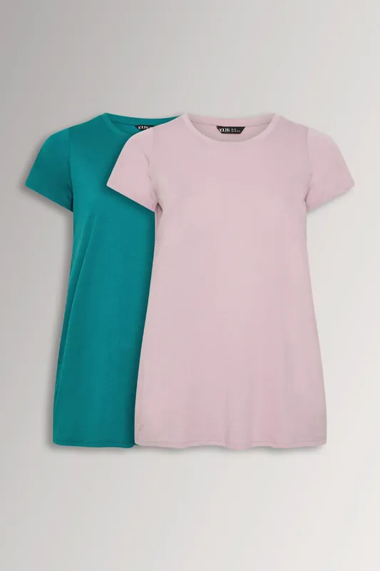 2 Pack Short Sleeve Core T-Shirts