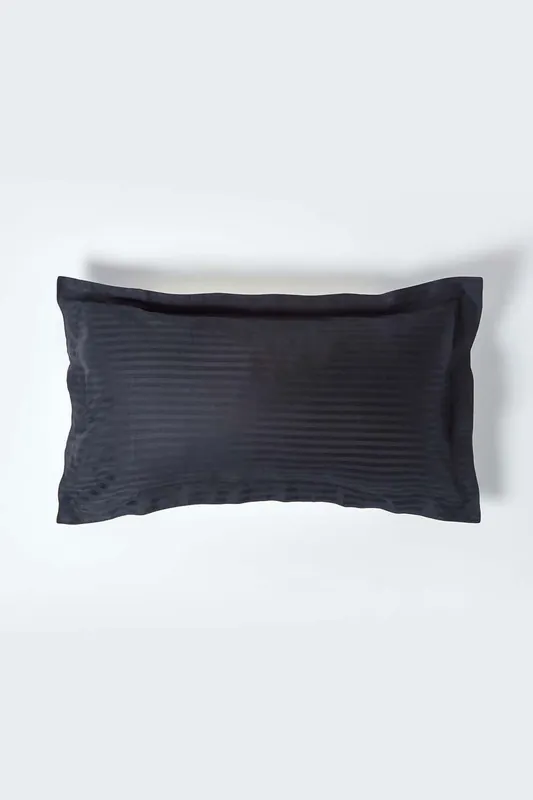 Egyptian Cotton Ultrasoft King Size Oxford Pillowcase 330 TC - Homescapes