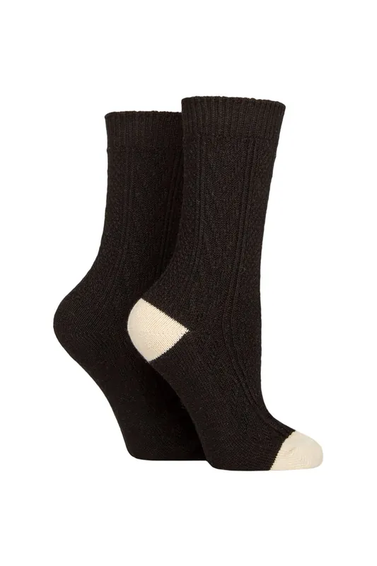 Women's 2 Pair Wool Mix Boot Socks - SOCKSHOP