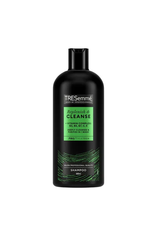 'Shampoo' Replenish & Cleanse with Vitamins Complex B, C & E, 680ml - Tresemme
