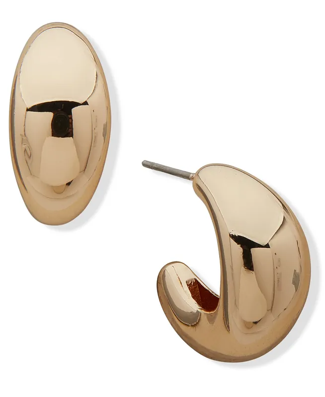 Chunky Gold 18mm Hoop - Gold