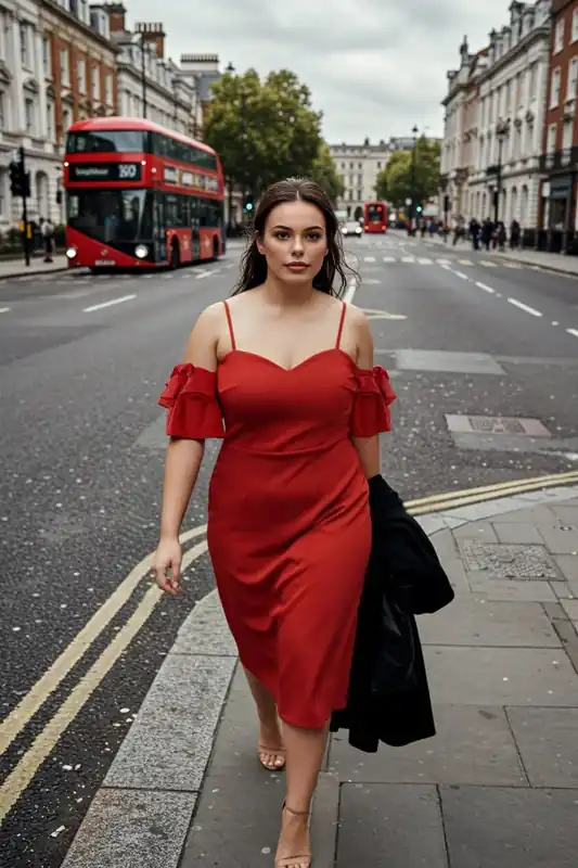 Cold Shoulder Frill Sleeve Bodycon Midi Dress - WOVCOR