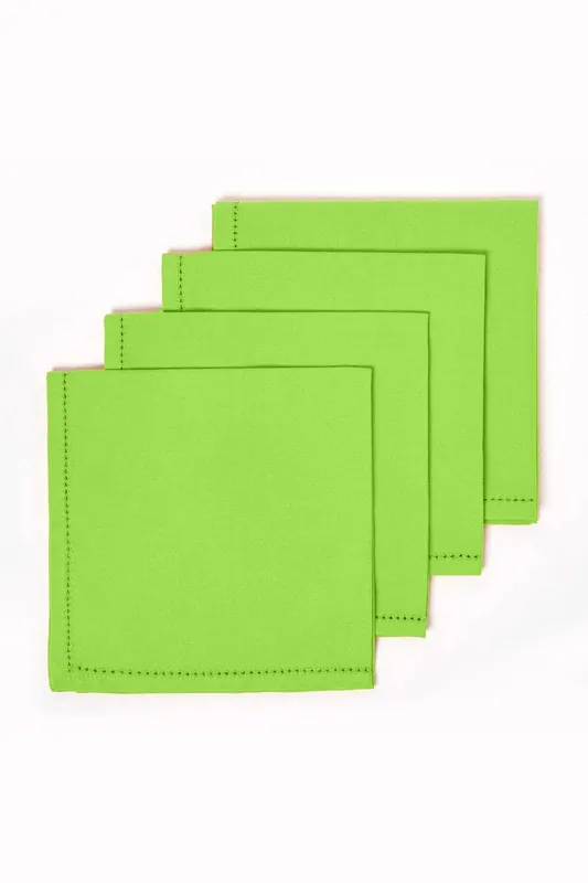 Cotton Fabric 4 Napkins Set - Homescapes