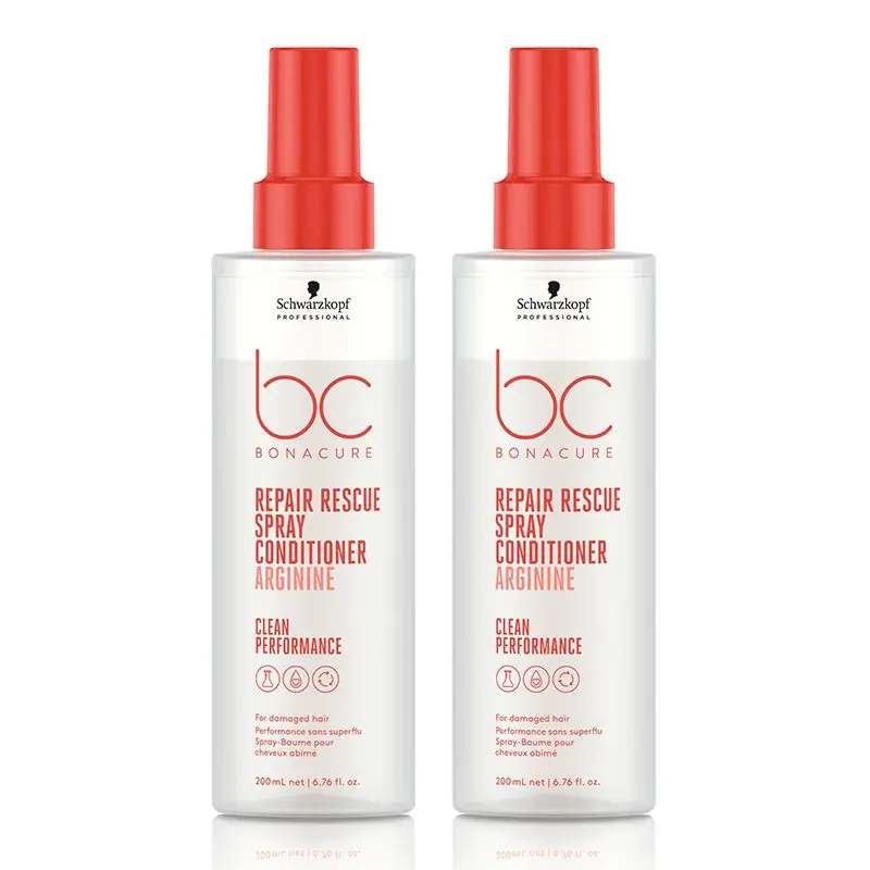BC Clean DOUBLE Repair Rescue Spray Conditioner 200ml - Schwarzkopf