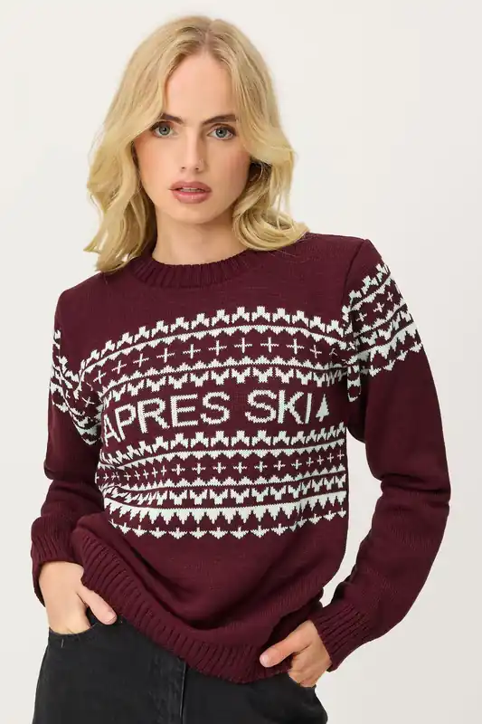 Petite Knitted Slogan Jumper - PixieGirl