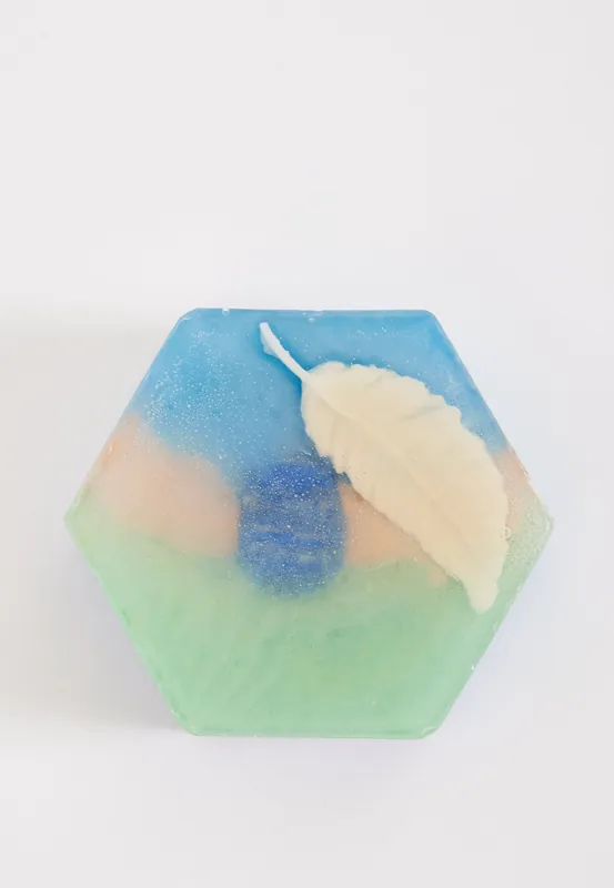 Lapiz Lazuli Semi Precious Stone Soap - Liquorish