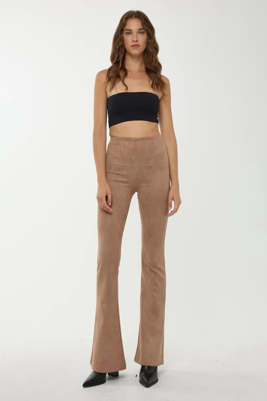 High Waist Flare Pants - Hiccup