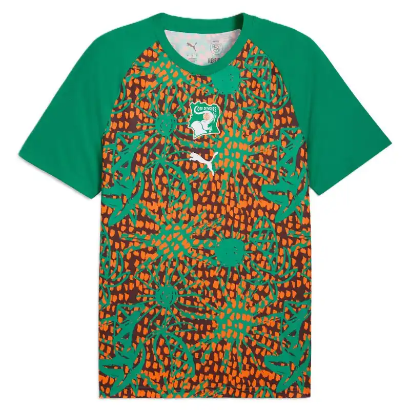 2026 2027 Mens Ivory Warm Up Jersey Sport - Ivory Coast