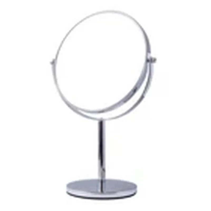 Silver Double Side Freestanding Makeup Mirror Cosmetic Vanity Dressing - Havendro