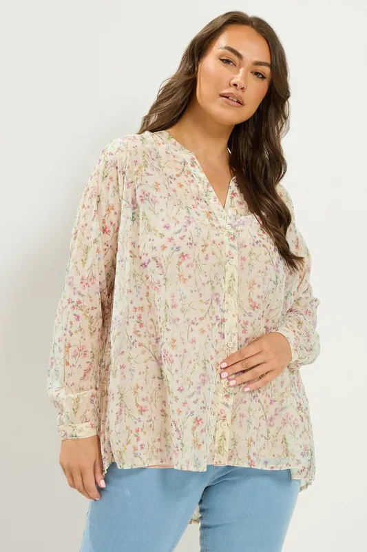 Long Sleeve Floral Shirt - Yours