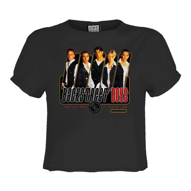 We´ve Got It Goin´ On Backstreet Crop Top - Amplified