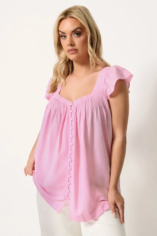 Linen Cap Sleeve Top - Yours