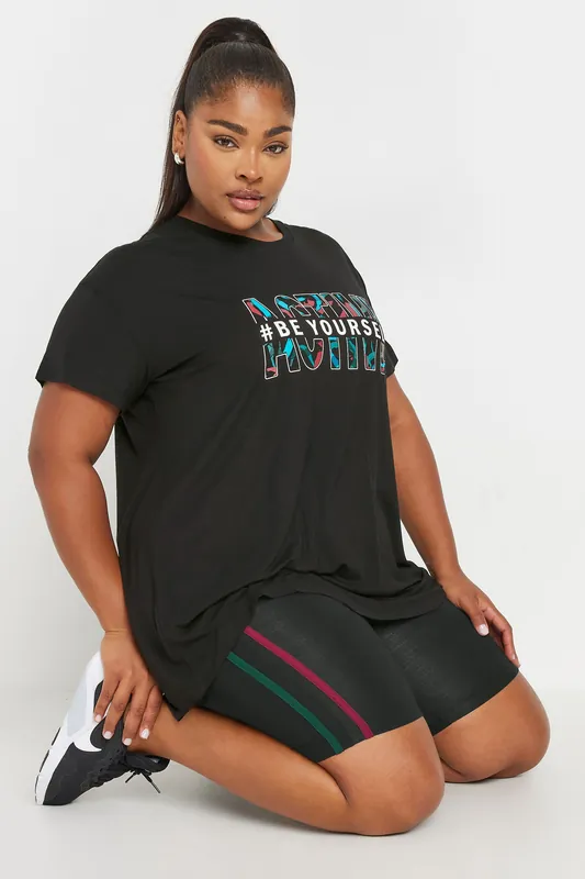 Side Stripe Stretch Shorts - Yours