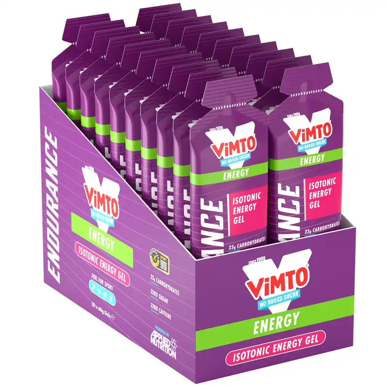 Endurance Energy Gels - Vimto - 20 Servings