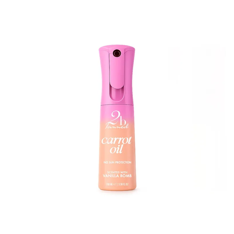 SPF0 Carrot Tanning Oil Flairosol - Vanilla Bomb