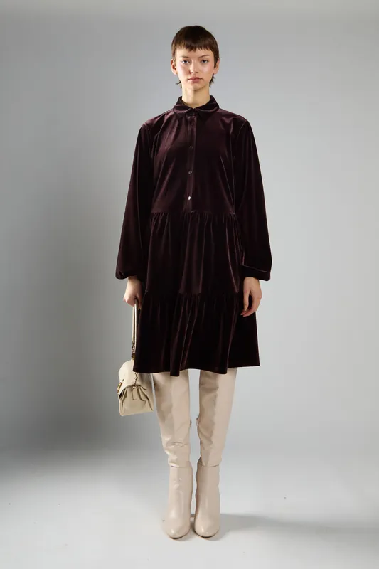 Mini Shirt Smock Dress - Shnoo