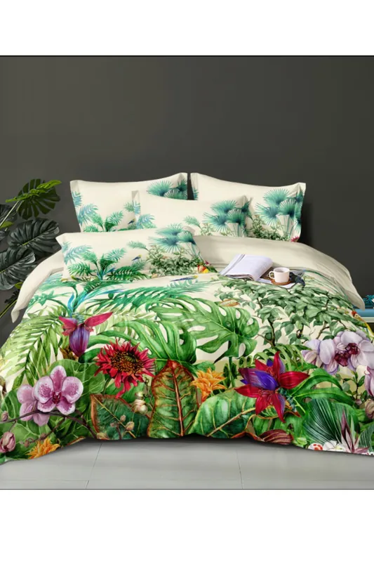 Electra Floral Printed Duvet Set - Ezysleep