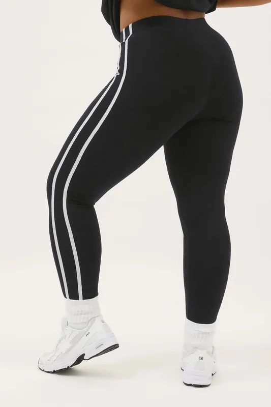 Side Stripe Active Leggings - Yours