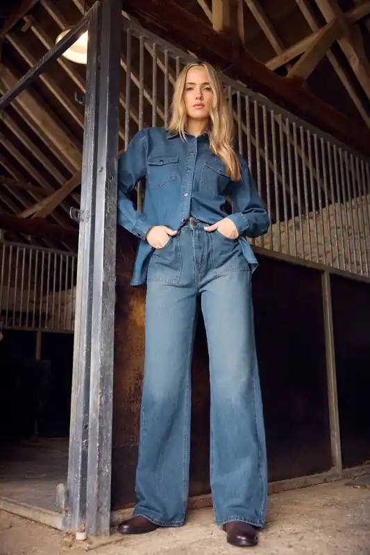 Tall High Waisted Jeans - Long Tall Sally