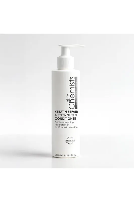 Keratin Repair & Strengthen Conditioner 250ml for Elasticity and Skin Texture - skinChemists professional