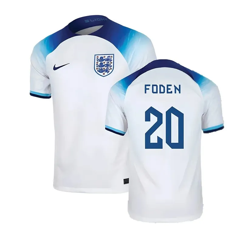 Mens 2022 - 2023 Home Shirt - Foden 20