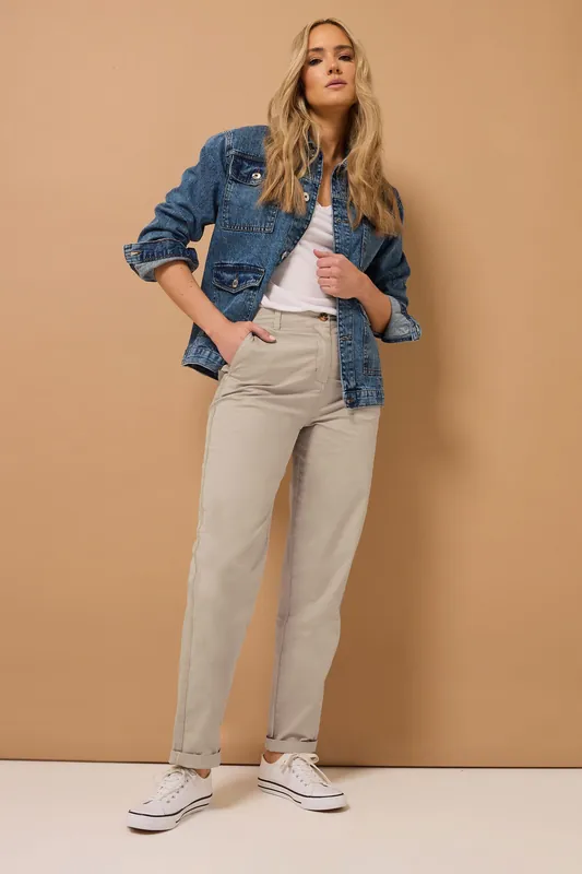 Tall Straight Leg Chino Jeans - Long Tall Sally