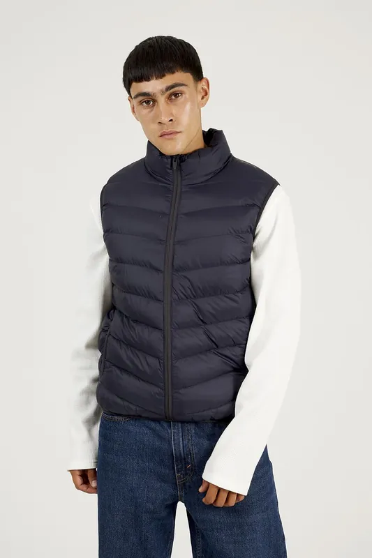 Lightly Padded Quilted Gilet - Brave Soul