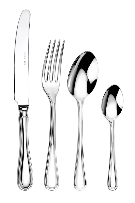 'Britannia' Stainless Steel 24 Piece 6 Person Gift Boxed Cutlery Set - Arthur Price