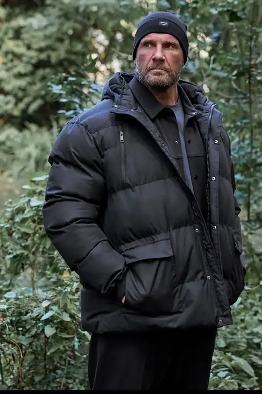 Hooded Puffer Jacket - BadRhino