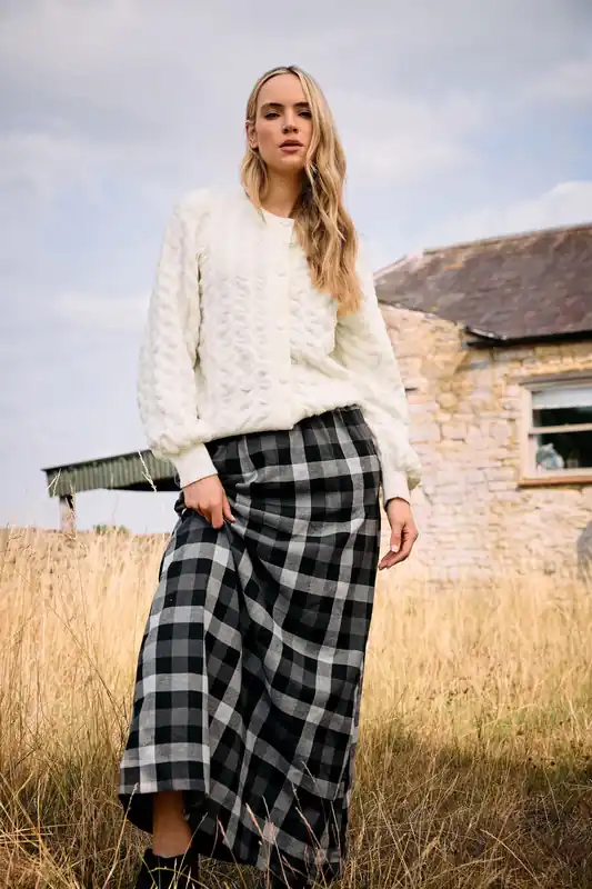 Tall Textured Cardigan - Long Tall Sally