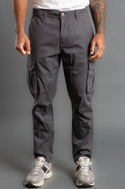 Cotton Twill Cargo Trouser - Tokyo Laundry