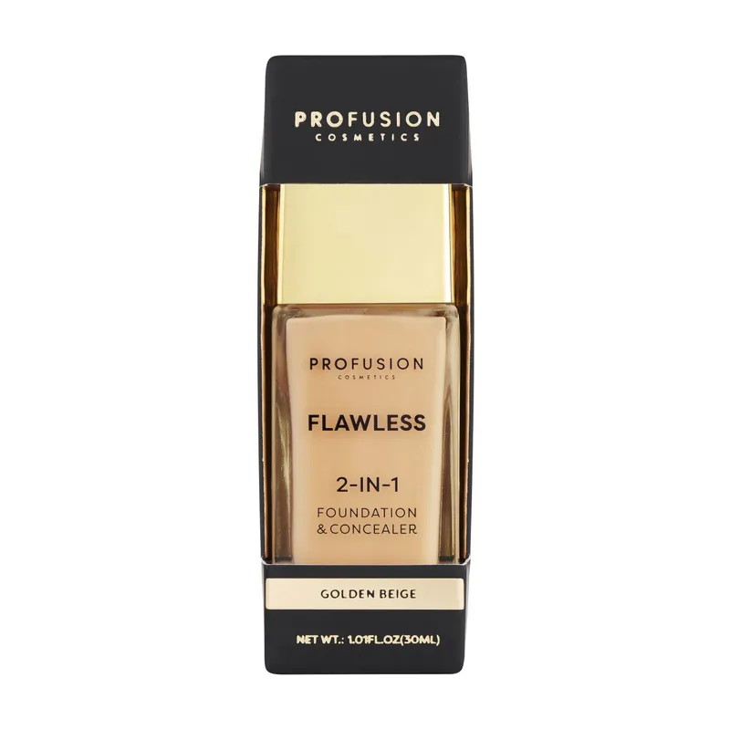 Flawless 2-in-1 Foundation & Concealer Golden Beige