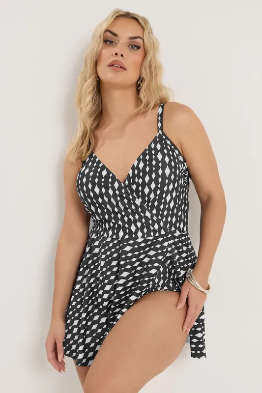 Diamond Wrap Swimdress - Yours
