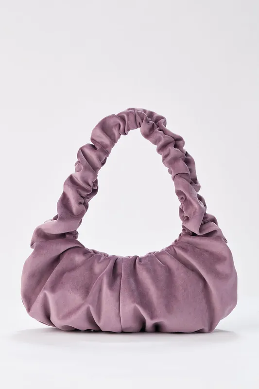 Pleated Shoulder Bag - Belissh