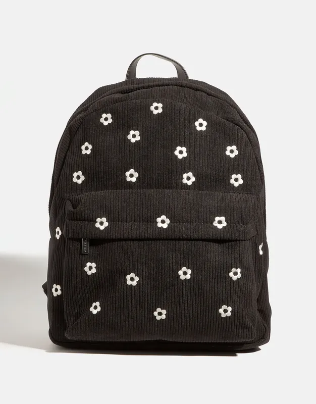 Ditsy Flower Embroidered Backpack - SKINNYDIP